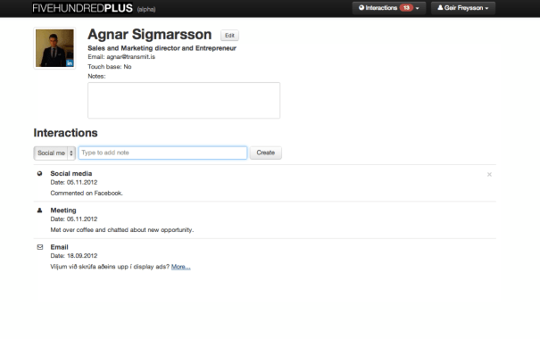 LinkedIn Five Hundred Plus