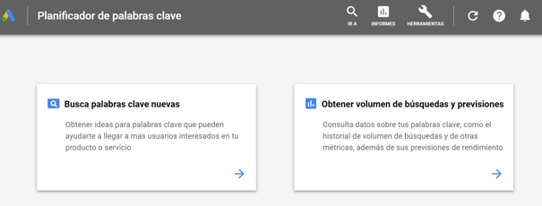 Planificador de Google Ads