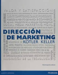 Libro Direccion de Marketing de Philip Kotler Libro Dirección de Marketing de Philip Kotler 15ª Edición